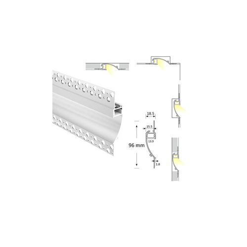 Cove Lighting Trimless Extrusion TL014