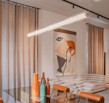 STACKING S 180 H RIG Linear Pendant by Leucos
