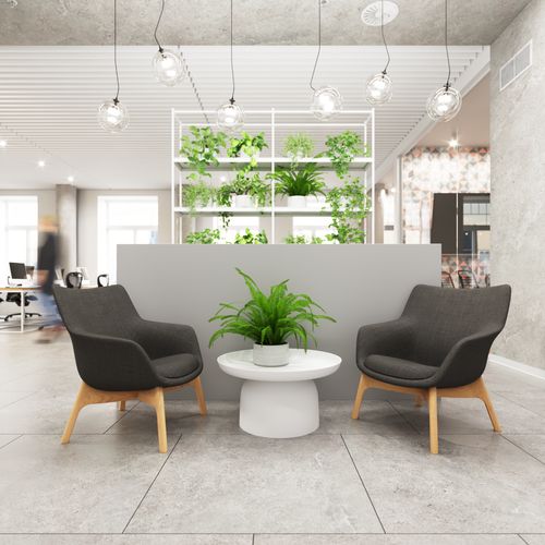 Flow Armchair - Dark Grey