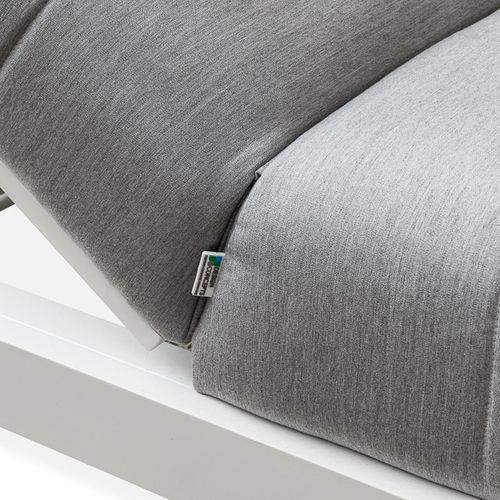 Piha Double White Outdoor Lounger