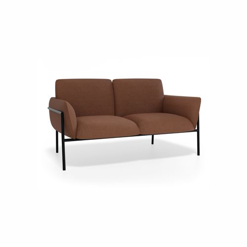 Charlie 2 Seat Sofa Terracotta Rust