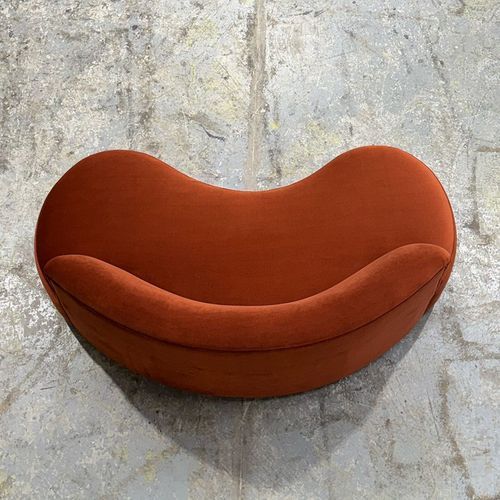 Semi-Circular Curved Sofa