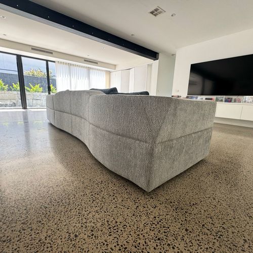 Bent and Curved Sofa