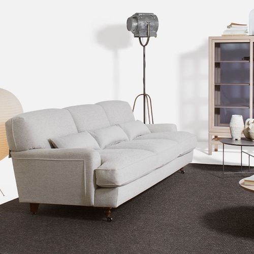 Raffles Sofa + Occasional Lounge Chair by DePadova