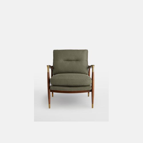 Soho Home | Theodore Armchair | Khaki Linen