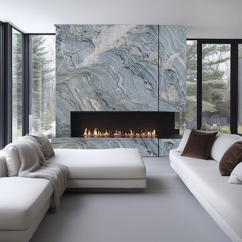 Natural Stone Slabs | Aqua Caravaggio Quartzite