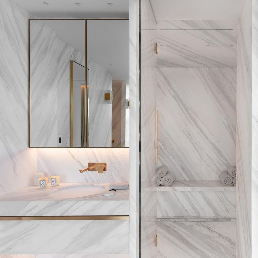 Natural Stone Slabs | Imperial White Marble
