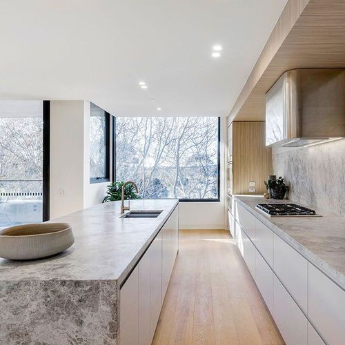Natural Stone Slabs | Tundra Grey Marble