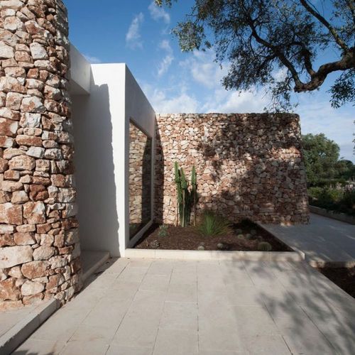 Rosso Verona Rockface Cladding