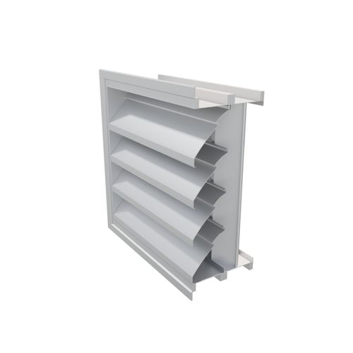 OHL-100WT 100mm Two Stage Weather Trap Louver