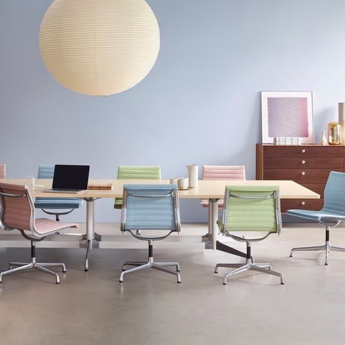 Eames® 3 Column Table by Herman Miller