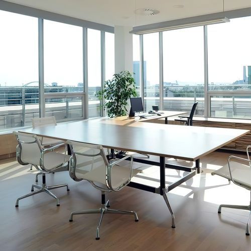 Eames® 3 Column Table by Herman Miller