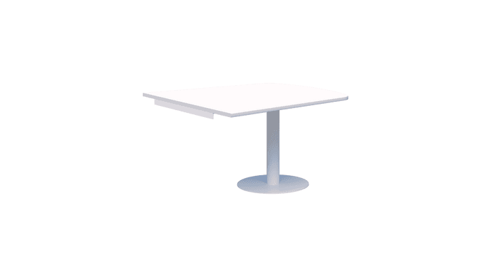 Classic Trapezium Wall Mounted Table