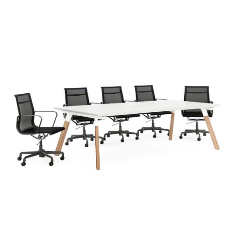 Envy Timber Meeting Table