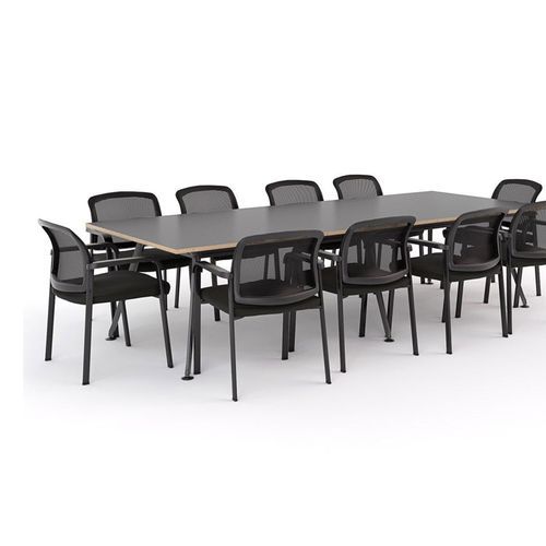 Euro Boardroom Table W/ Ozone Chair