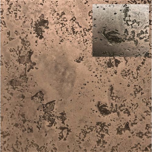 Bronze Carved Texture | Liquid Metal Finish