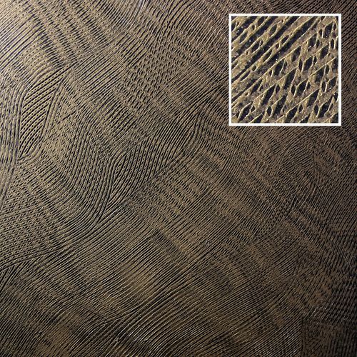 Bronze Swirl | Liquid Metal Finish