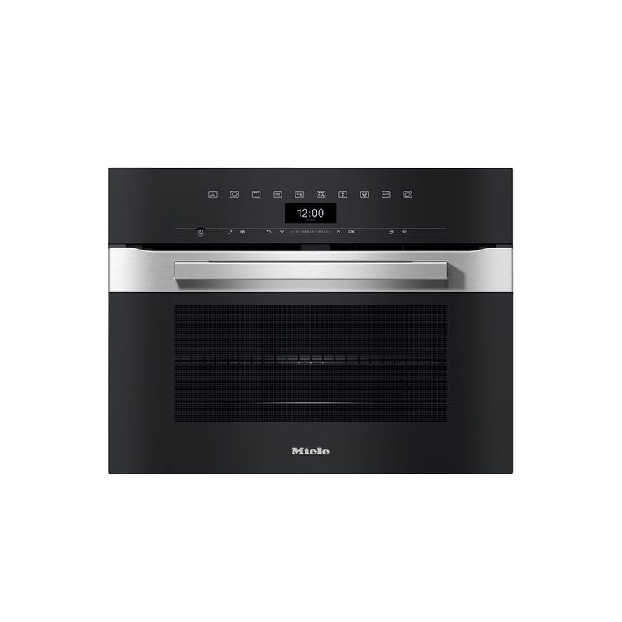 Miele Pureline Cleansteel Speed Oven W.600 H.460 H 7440 Bm