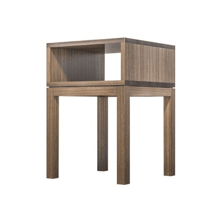 Huey Single Timber Bedside Table