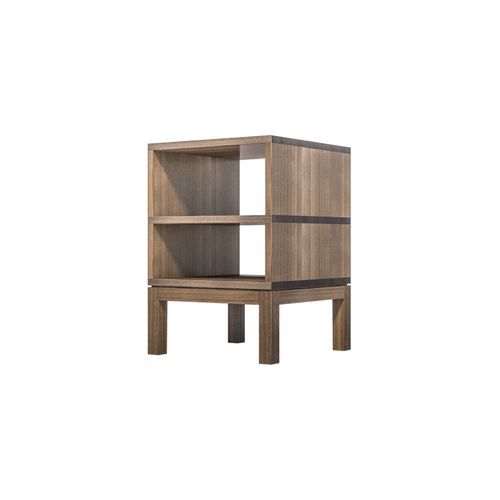 Huey Double Timber Bedside Table