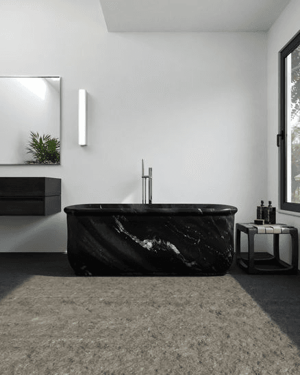 Amber Marble Bathtub