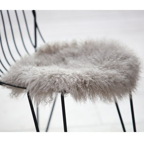 Tibetan Lambskin Seat Warmer- Fawn