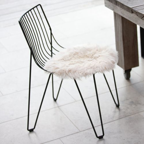 Sheepskin Seat Warmer- Fawn