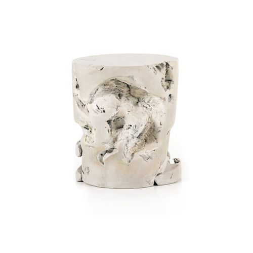 Ivory Teak Accent Table