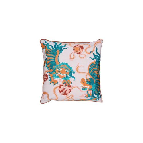 Guo Pei | Lion Dance Pink Cushion
