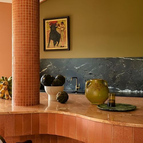 Natural Stone Slabs | Rosa Nuvola