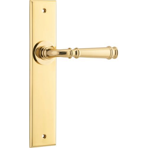 Verona Lever - Chamfered Backplate