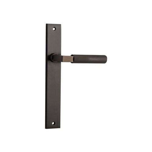 Brunswick Lever - Rectangular Backplate