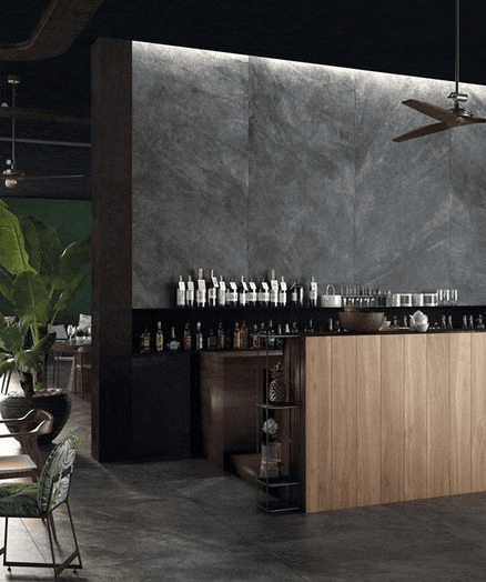 Muses Mineral Black Matte | Rectangular Tile | 600