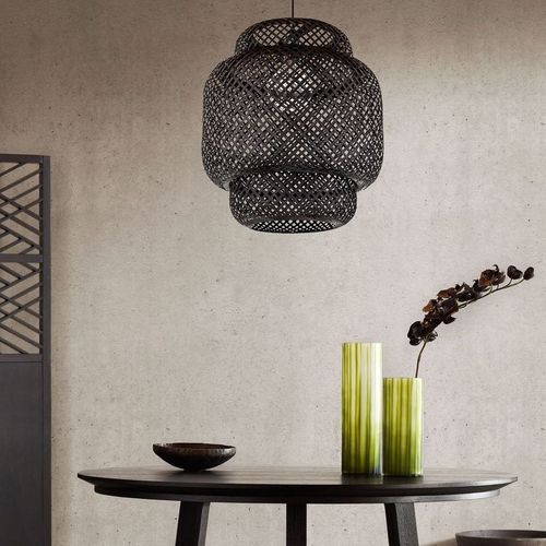 April Pendant - Wide (Black)