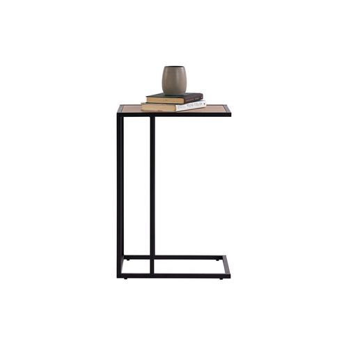 BRADFORD Laptop Table - Natural & Black