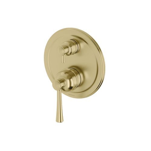 Phoenix Cromford Shower / Wall Diverter Mixer  - Brushed Gold