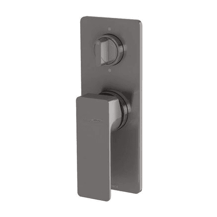 Phoenix Gloss MKII SwitchMix Shower / Bath Diverter - Brushed Carbon