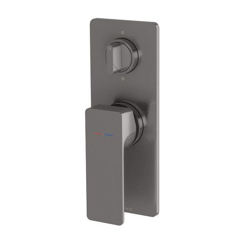 Phoenix Gloss MKII SwitchMix Shower / Bath Diverter - Brushed Carbon