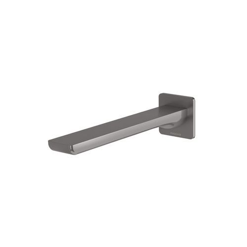 Phoenix Gloss MKII Wall Basin / Bath Outlet 200mm - Brushed Carbon
