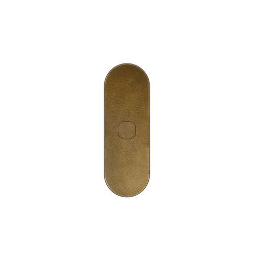 13 Carbon 1 Gang Switch Grid Faceplate