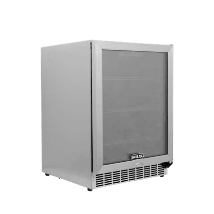 Bull 150L Outdoor Under Counter Glass Door Fridge