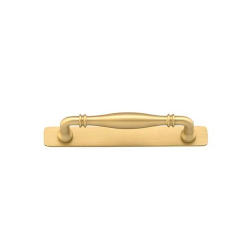 Sarlat Cabinet Pull with Backplate - CTC128mm
