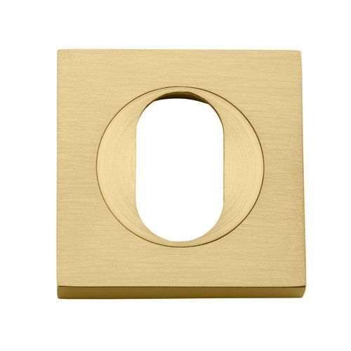 Oval Escutcheon - Square