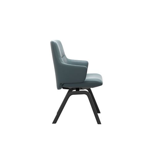 Stressless® Mint Low Back with Arms | Paloma Teal Blue