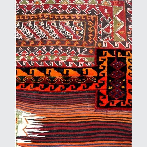 Luri Borujen Saddlebag Rug 211x111cm