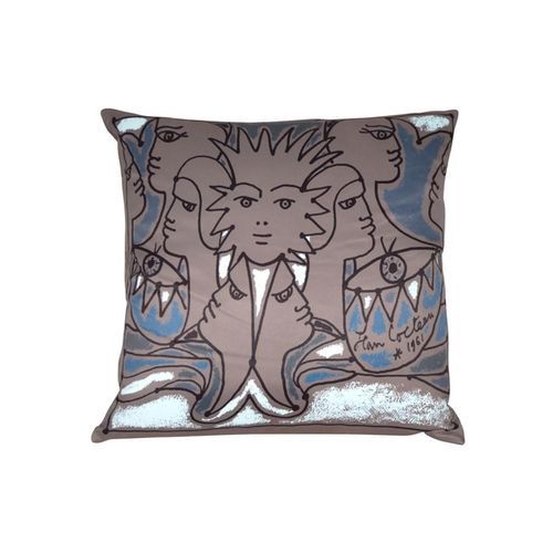 Multi Visages Jean Cocteau Cushion