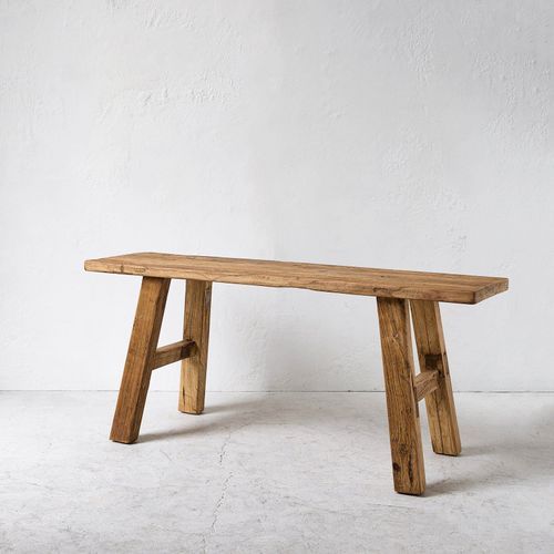 Elmwood Peasant Bench / Natural
