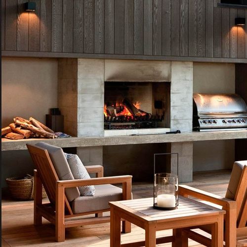 Warmington | Outdoor Wood Traditional Fire