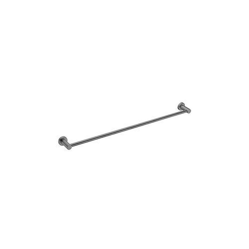 Mecca Single Towel Rail 800mm Gun Metal