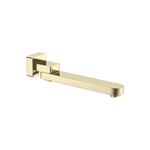 Bianca Swivel Bath Spout | Brushed Gold